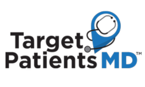 a blue and black logo