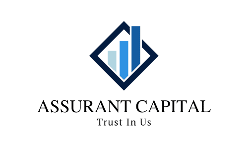 a blue and black logo