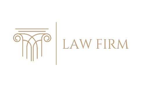 a logo with a black background