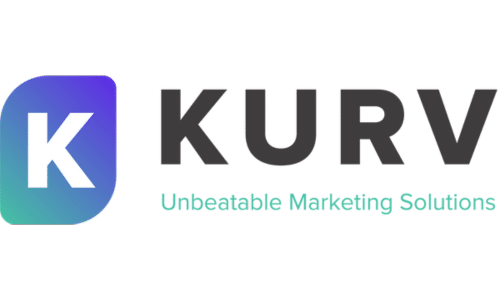 a logo with a black background