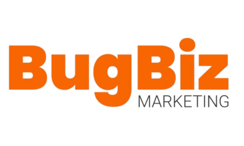 a black background with orange letters